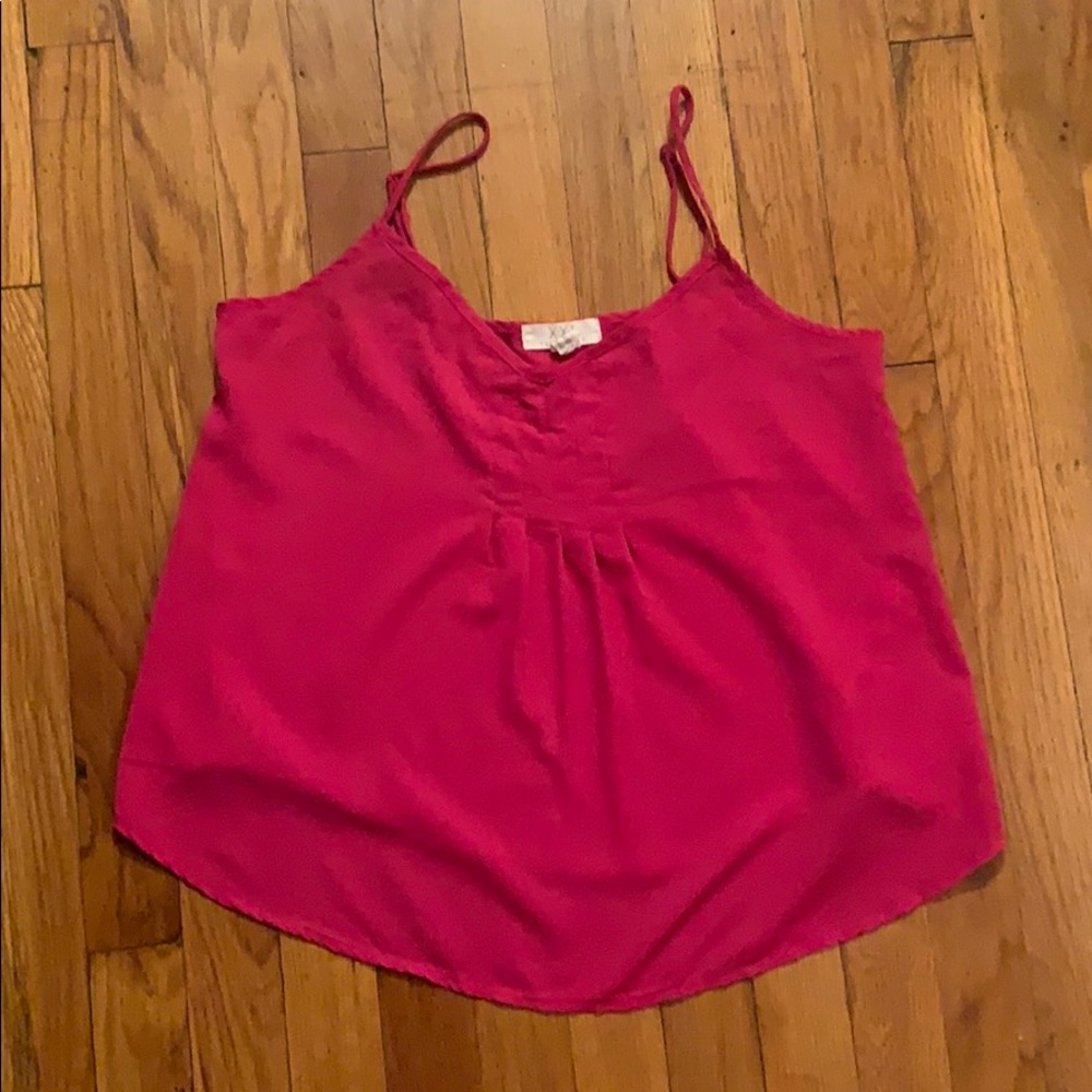 🦙 Forever 21 pink spaghetti strap tank